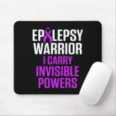 Epilepsie-Bewusstsein Trage Epileptischer Krieger Mousepad (Mit Mouse)