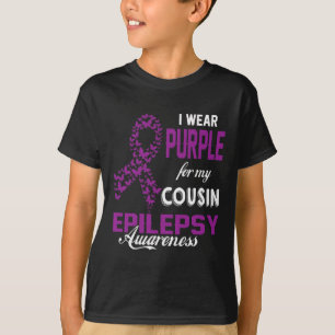 Epilepsie Bewusstsein trage ich Lila für meine Cou T-Shirt