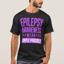 Epilepsie-Bewusstsein Tragen Sie lila mit Stolz