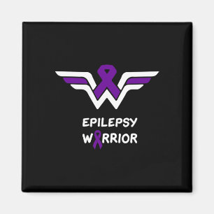 Epilepsie-Bewusstsein-Warrior-Unterstützung Überle Magnet