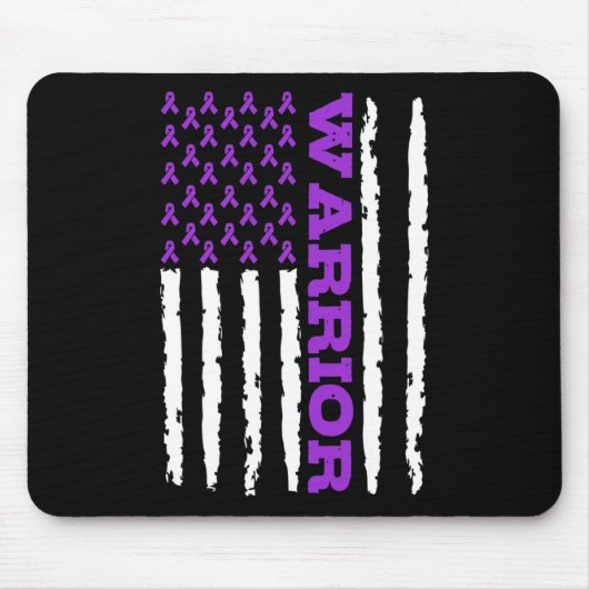 Epilepsie-Bewusstseins-Krieger Mousepad (Vorne)