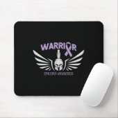 Epilepsie-Bewusstseins-Krieger-Schleife Mousepad (Mit Mouse)