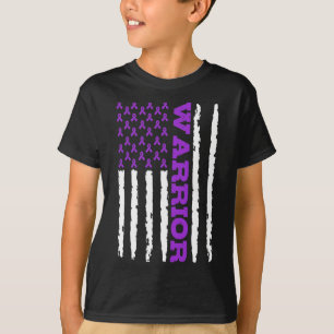 Epilepsie-Bewusstseins-Krieger T-Shirt