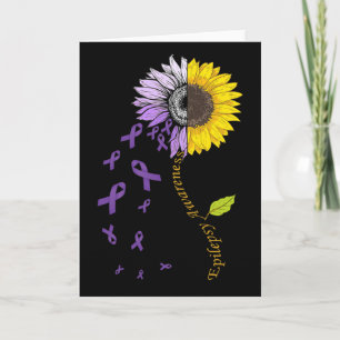 Epilepsie-Bewusstseins-Sonnenblume Karte
