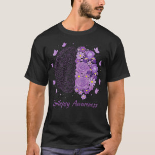 Epilepsie-Bewusstseins-Unterstützungsgruppe Purple T-Shirt