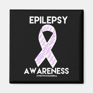 Epilepsie-Bewusstseins-Violetter Monat Kinder Magnet