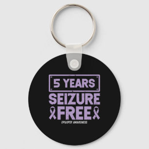 Epilepsie Bewusstseinsband 5 Jahre Ergreifungsfrei Schlüsselanhänger