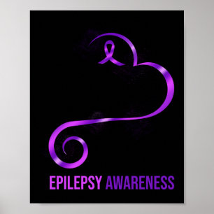 Epilepsie Bewusstseinsbildung Poster