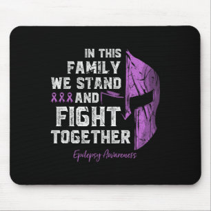 Epilepsie-Familienunterstützung-Bewusstsein Sparta Mousepad