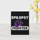 Epilepsie Fighter Karte (Gelbe Blume)
