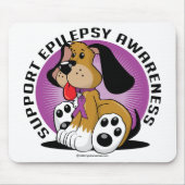Epilepsie-Hund Mousepad (Vorne)