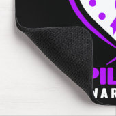 Epilepsie - Ich Liebe jemandem mit Epilepsie-Bewus Mousepad (Ecke)