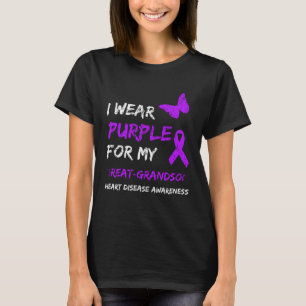 Epilepsie Ich trage Lila für meinen Urenkel Ribbo T-Shirt