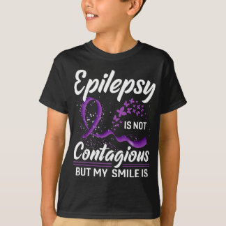 Epilepsie ist nicht ansteckend, aber mein Lächeln T-Shirt