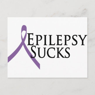 Epilepsie Ist zum Kotzen Postkarte