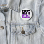 Epilepsie Jede Meile ist es wert Button (Beispiel)