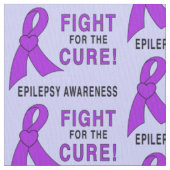 Epilepsie: Kampf für die Heilung! Stoff (Nahaufnahme)