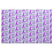Epilepsie: Kampf für die Heilung! Stoff (Fat Quarter (45,7 x 55,9 cm))