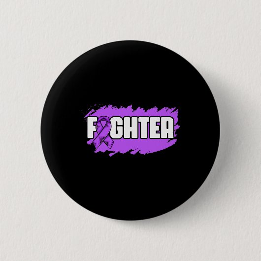 Epilepsie-Kämpfer Epilepsie-Überlebender Epilepsie Button (Vorderseite)