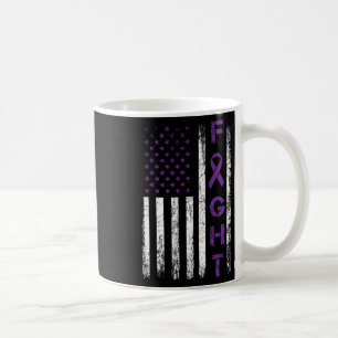 Epilepsie-Kämpfer USA-Flagge - Kämpfe gegen Epilep Kaffeetasse
