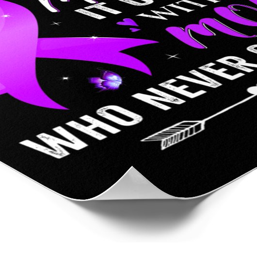 Epilepsie kommt nicht mit einer manuellen Sensibil Poster (Ecke)