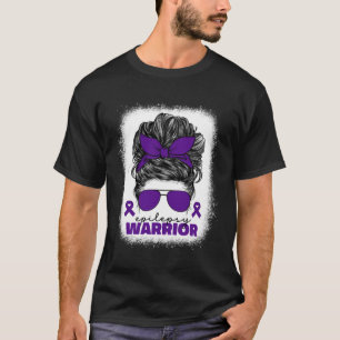 Epilepsie Krieg für Frauen Mama Lila Epilepsie Awa T-Shirt