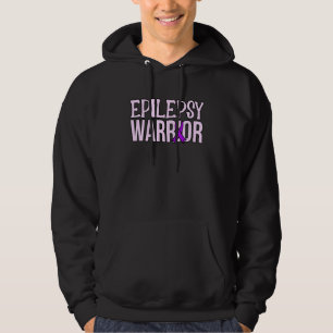 Epilepsie-Krieger-Bewusstseins-Unterstützung Lila Hoodie