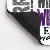 Epilepsie-Krieger Mousepad (Ecke)