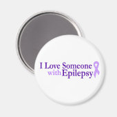 Epilepsie Liebe Magnet (Vorderseite/Rückseite)