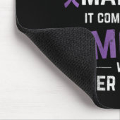 Epilepsie Mama Epilepsie Epilepsie Awareness Epile Mousepad (Ecke)
