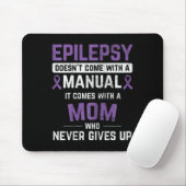 Epilepsie Mama Epilepsie Epilepsie Awareness Epile Mousepad (Mit Mouse)