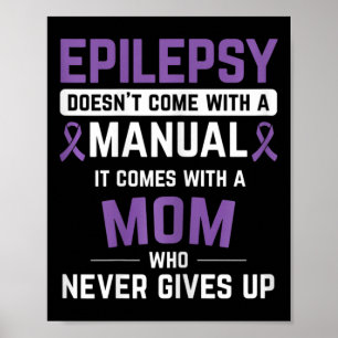 Epilepsie Mama Epilepsie Epilepsie Awareness Epile Poster