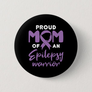 Epilepsie Mama Seizure Awareness Proud Mama Epilep Button