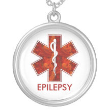Epilepsie Medical Necklace: Customizable