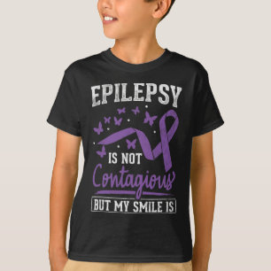 Epilepsie nicht ansteckend mein Lächeln ist Epilep T-Shirt