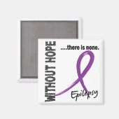 Epilepsie ohne Hoffnung 1 Magnet (Vorderseite/Rückseite)