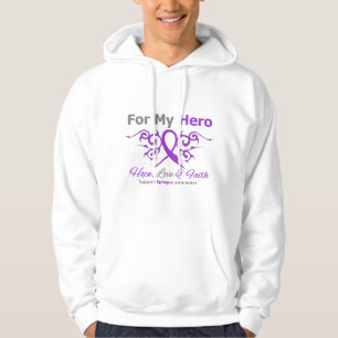 Epilepsie-Stammes- Band-Held Hoodie