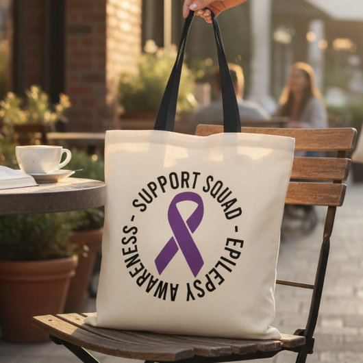 Epilepsie-Support-Squad-Bewusstseinsgeschenk Tragetasche