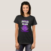Epilepsie Survivor Epilepsy bei schwersten Schlach T-Shirt (Vorne ganz)