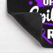 Epilepsie unterstützen Warrior Epilepsy Sensibilis Mousepad (Ecke)