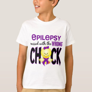 Epilepsie verwirrt mit dem falschen Küken T-Shirt