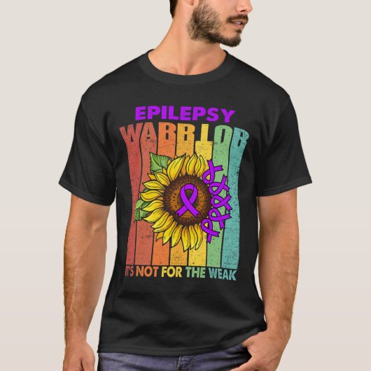 Epilepsie Warrior ist es nicht für die Schwäche T-Shirt (Vorderseite)