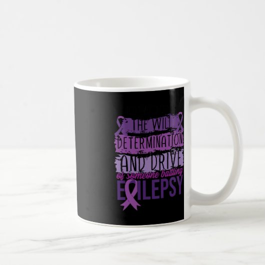 Epilepsie Warrior Kaffeetasse (Rechts)