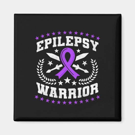 Epilepsie Warrior Magnet (Vorne)