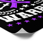 Epilepsie Warrior Poster (Ecke)