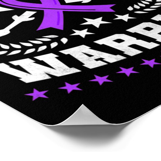 Epilepsie Warrior Poster (Ecke)