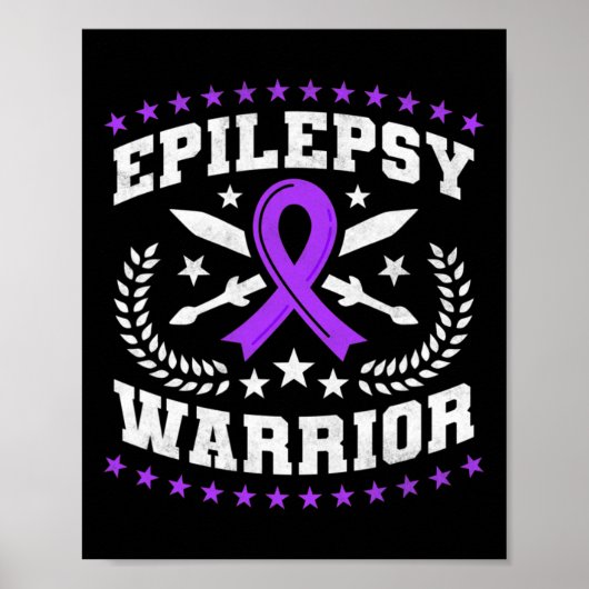 Epilepsie Warrior Poster (Vorne)