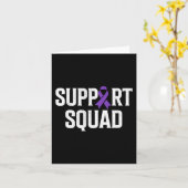 Epilepsie Warrior Support Squad Unterstützung Epil Karte (Gelbe Blume)