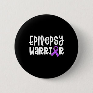Epilepsie Warriors Kids Lila Band-Bewusstseinsbild Button