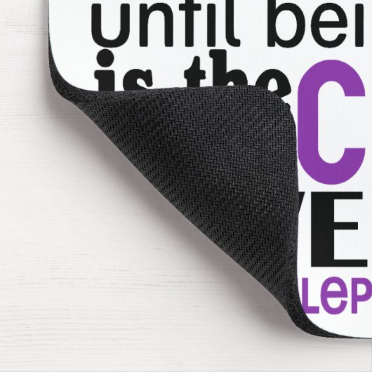 Epilepsie, wie stark wir sind mousepad (Ecke)